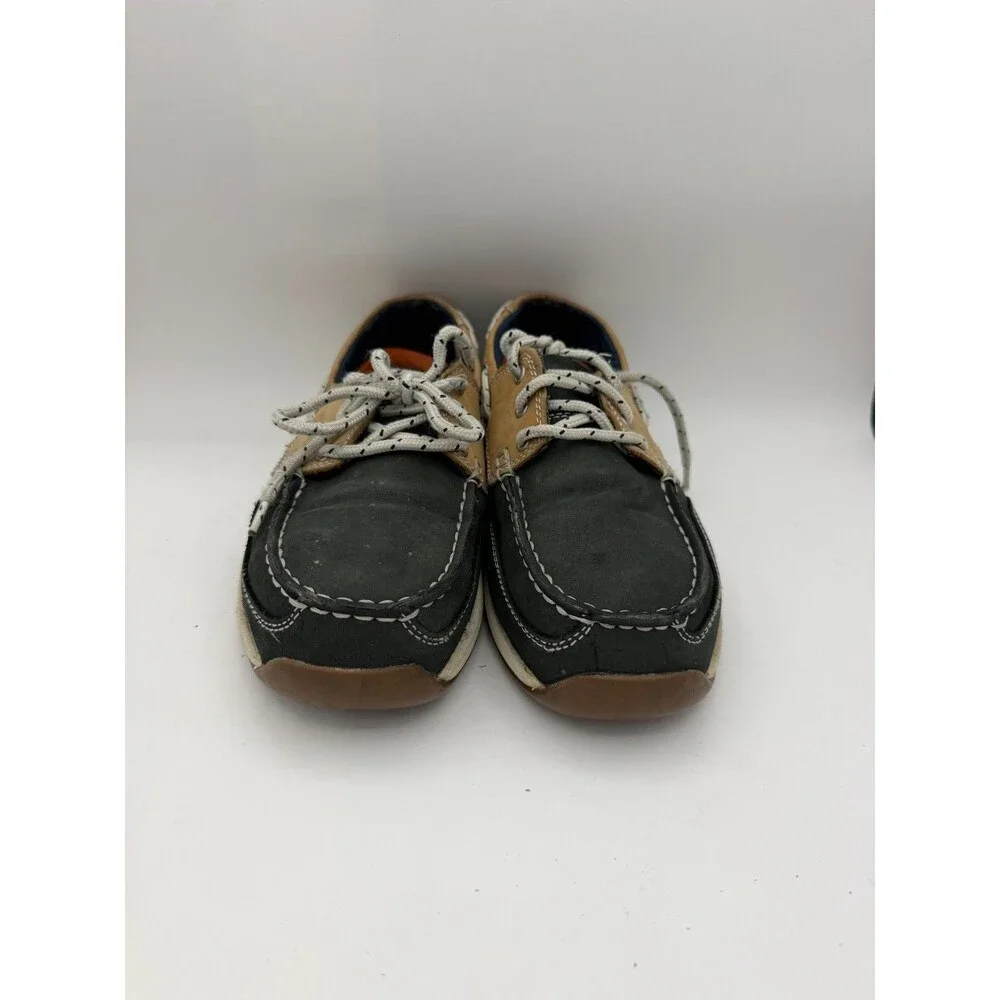 Rockport Works Steel Toe Boat Shoes Men's 9M Brown Leather ASTM F2413 RK670